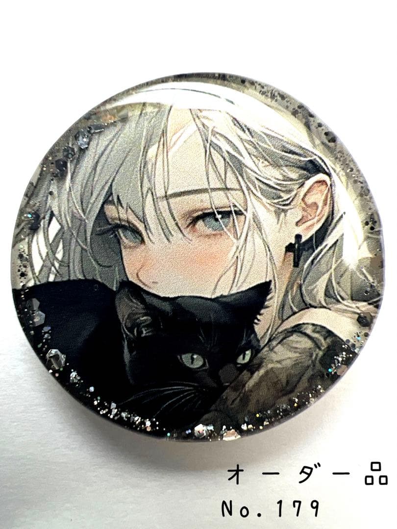 モカ吉様 レジン ヘアゴム