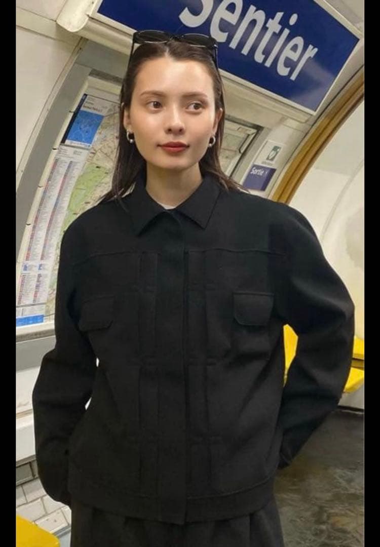 ジャケット・アウター gadid anoniem ELBA / BLACK