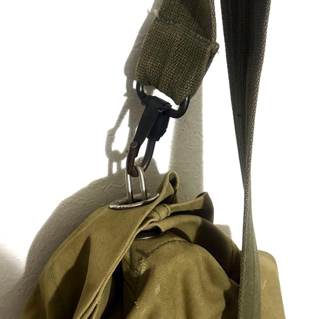 40's〜50's ヴィンテージ ハンドペイント ヘビーダッフルバック スカル