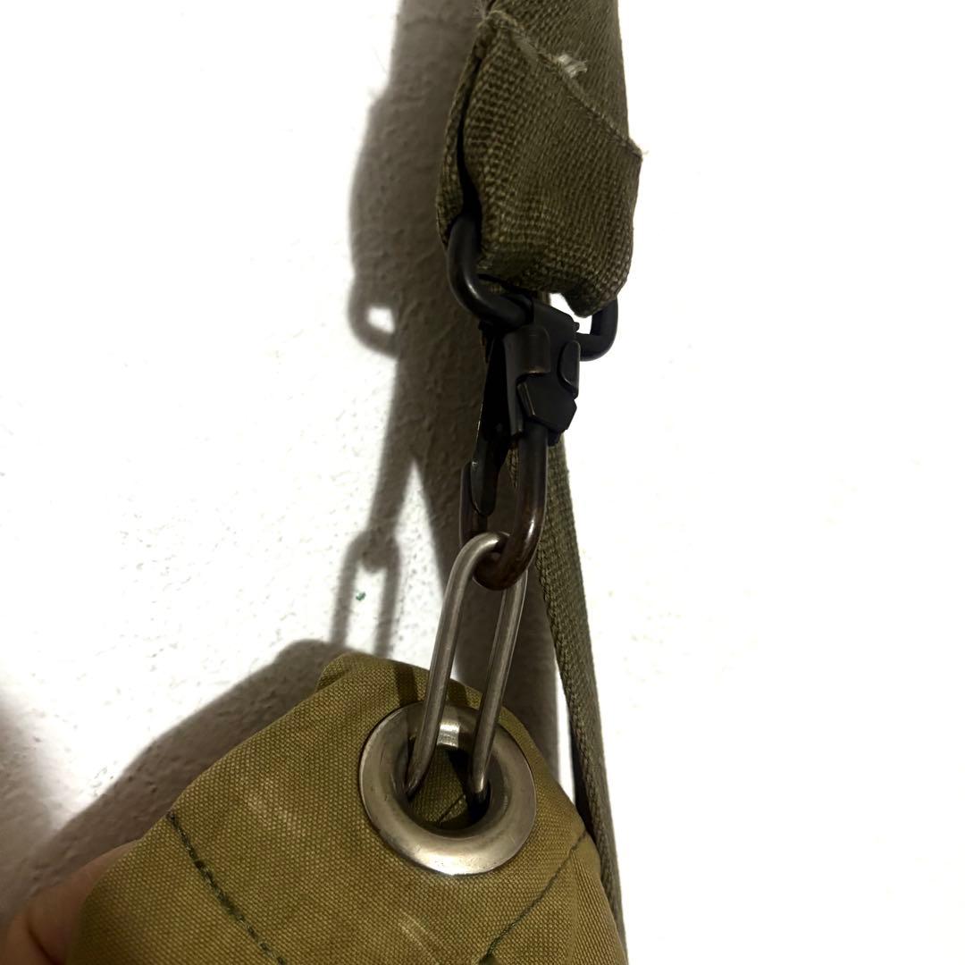 40's〜50's ヴィンテージ ハンドペイント ヘビーダッフルバック スカル