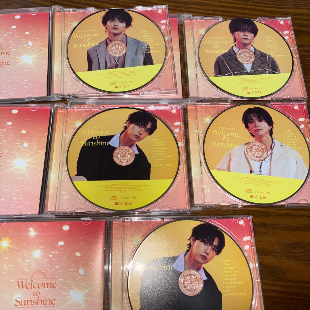 FANTASTICS \"Welcome to Sunshine\" CD ５枚