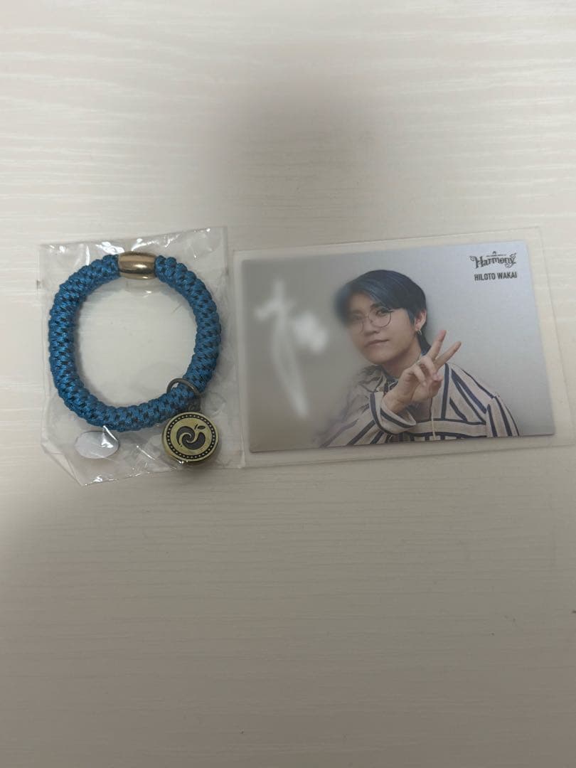 Harmonyフォトカード若井滉斗サインBABELnoTOH FCガチャヘアタイ