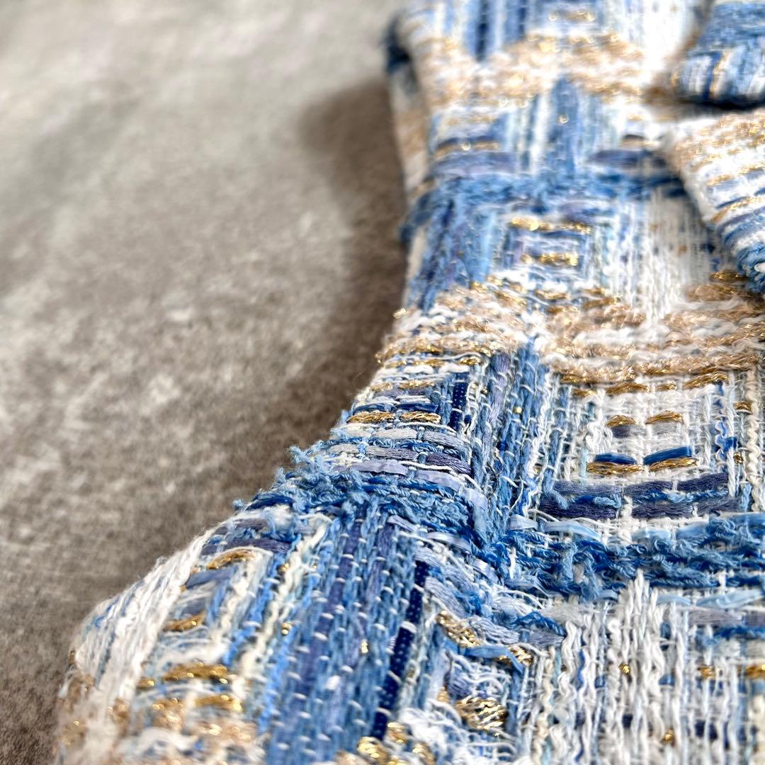 ⭐️¥9.4万⭐️ デプレ　トゥモローランド　華やか　ツイード　ベスト　ジレ　はおり