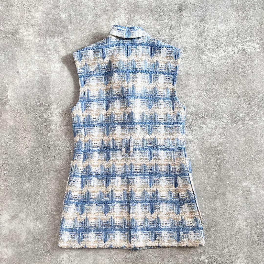 ⭐️¥9.4万⭐️ デプレ　トゥモローランド　華やか　ツイード　ベスト　ジレ　はおり