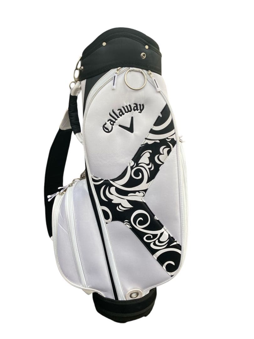 キャロウェイ　ソレイルモデル　ゴルフバッグ ホワイト&ブラック