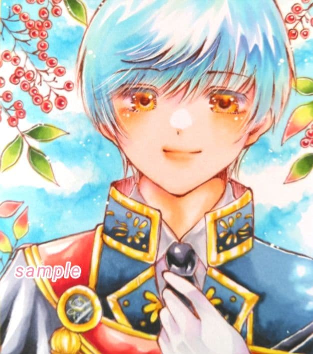 手描きイラスト　2点セット