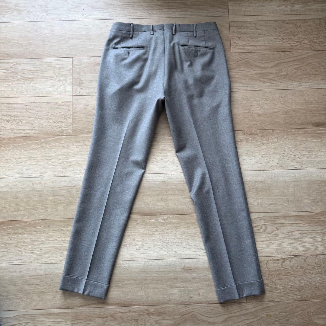 ポ*ん様 INCOTEX スラックス トロピカルウール グレー サイズ48