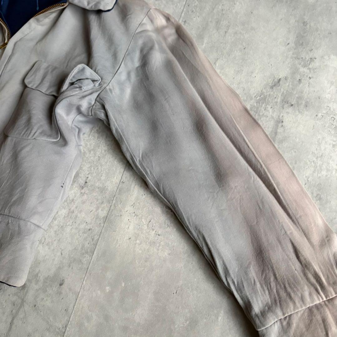 【50s vintage】リバーシブル　ギャバジャン　インディアン　serval