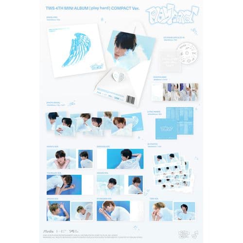 【新品未開封】TWS play hard COMPACT 7形態×10 特典付き