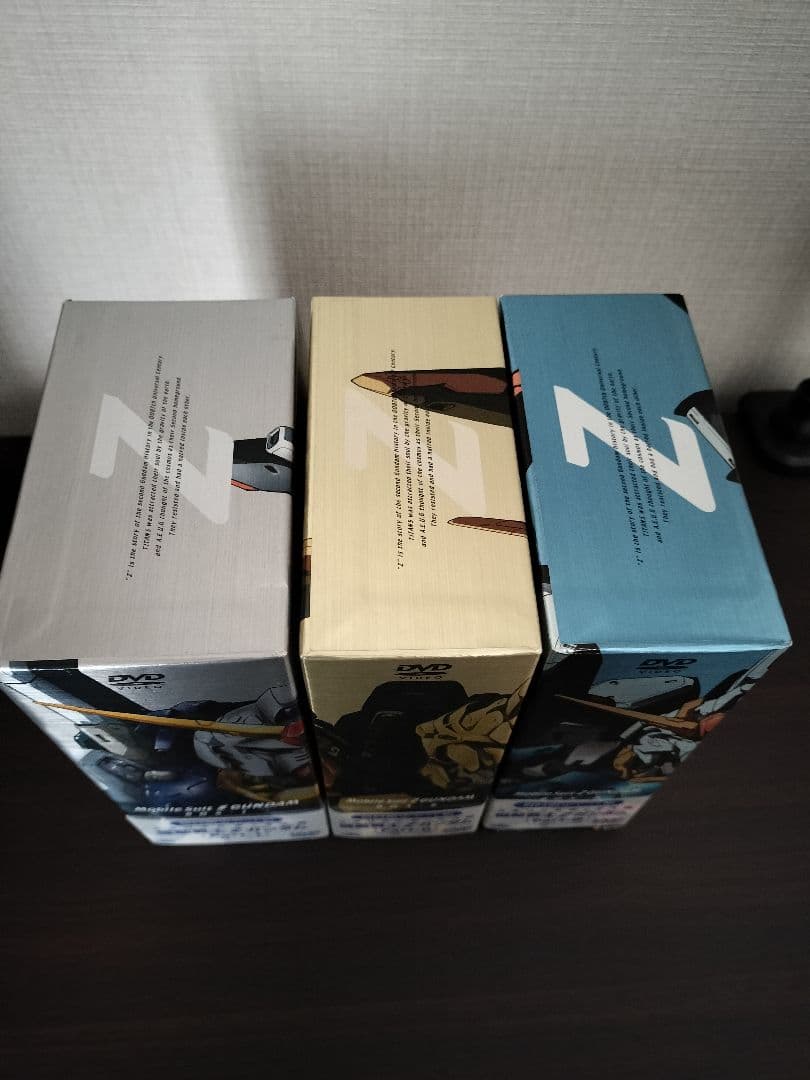 メモリアルボックス版 機動戦士Zガンダム Part-1、2、3セット