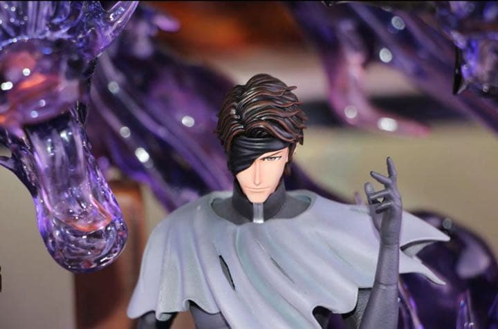 BLEACH 黒衣少年図 藍染惣右介 ガレージキット ガレキ スタチュー①⑧