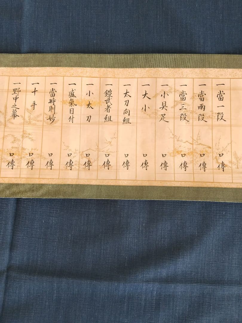 浅山一伝流 巻物 古文書　「6/30までの出品」