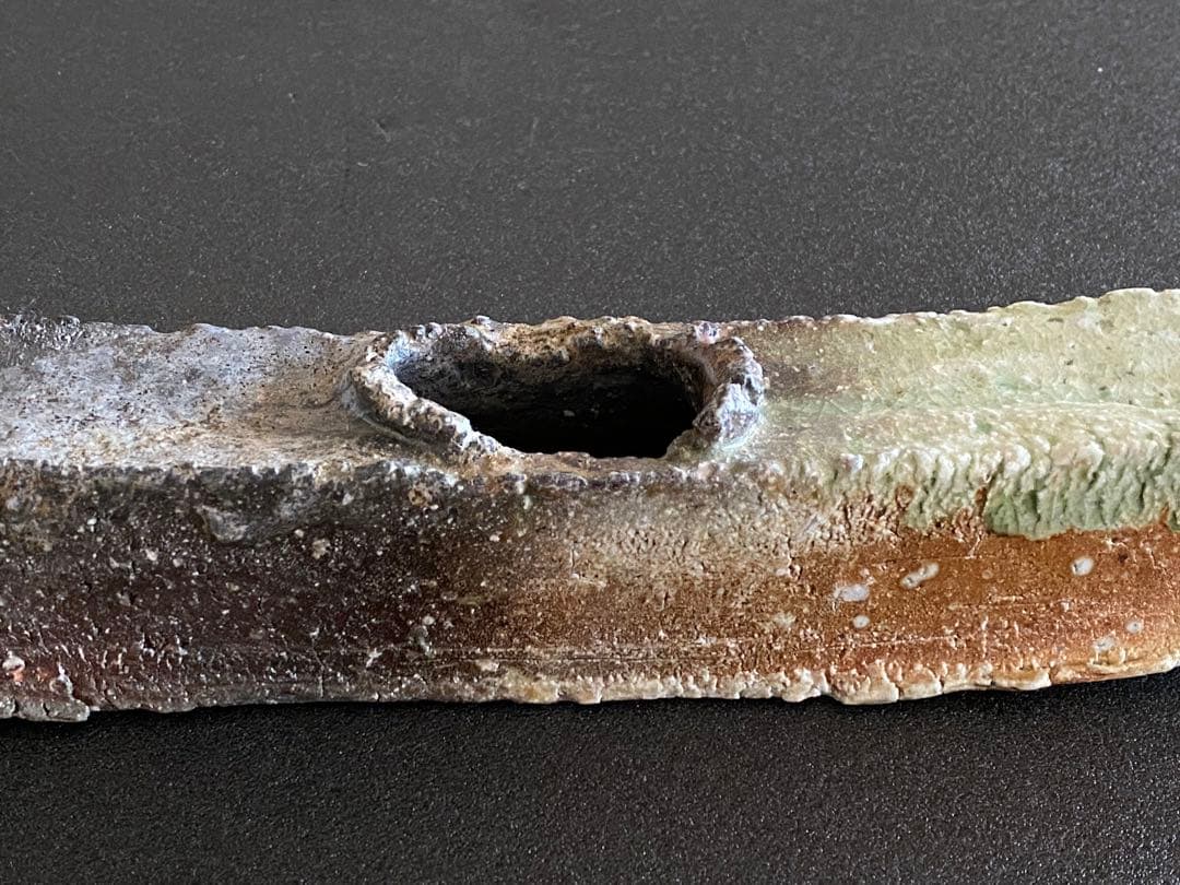 信楽焼　花入　井村侊生　　#3409