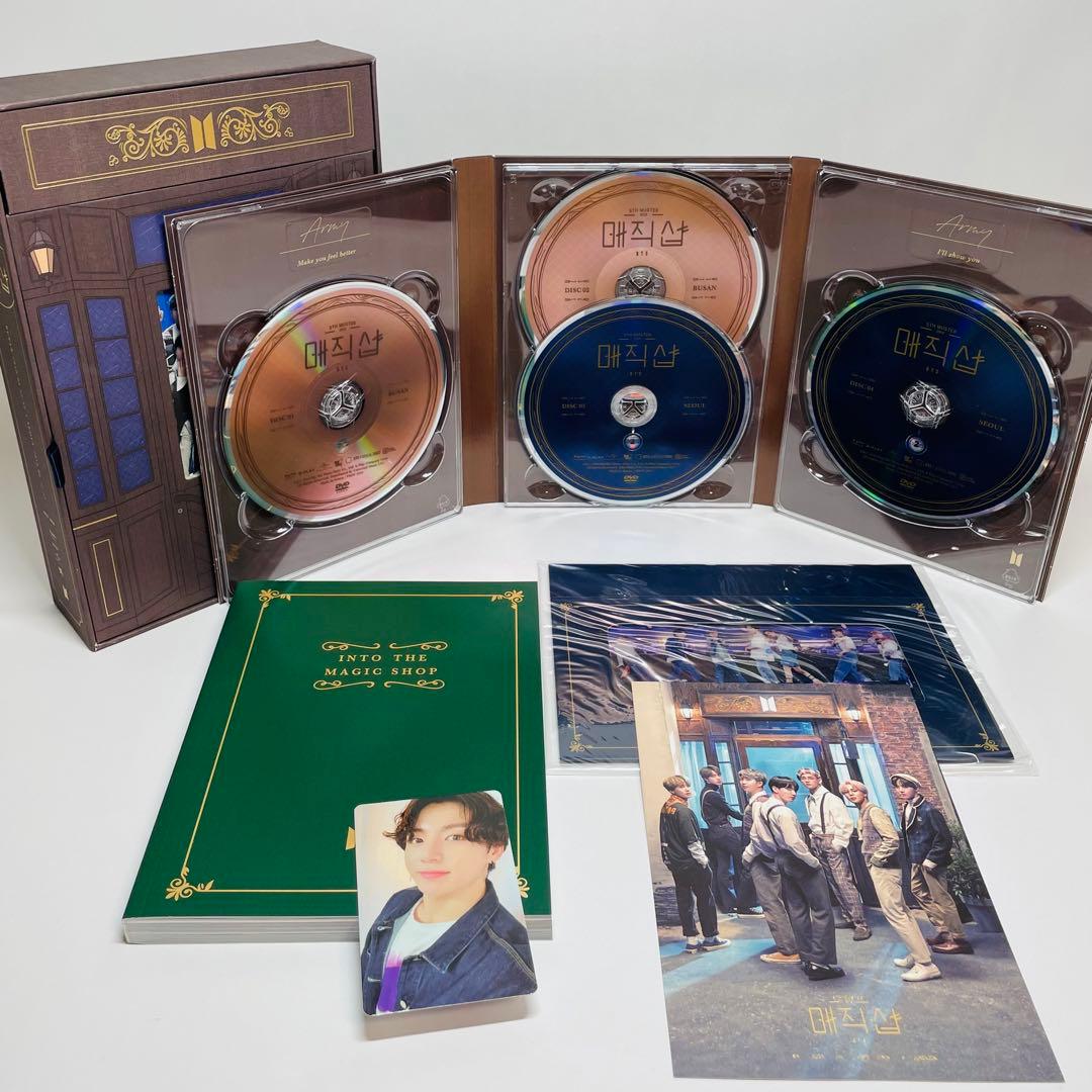 BTS ペンミ マジショ 釜山公演 DVD 日本語字幕付 トレカ ジョングク
