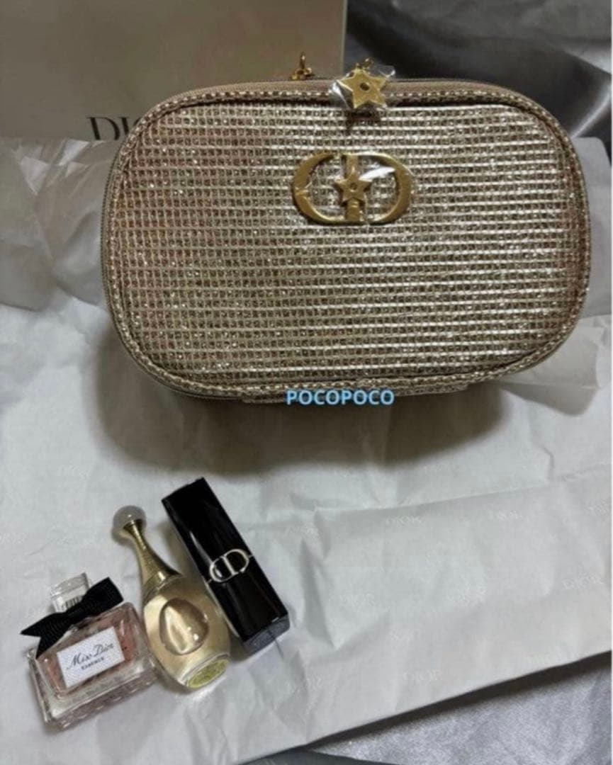 ディオール　2025 ホリデー限定　オファー　ポーチセット　新品未使用
