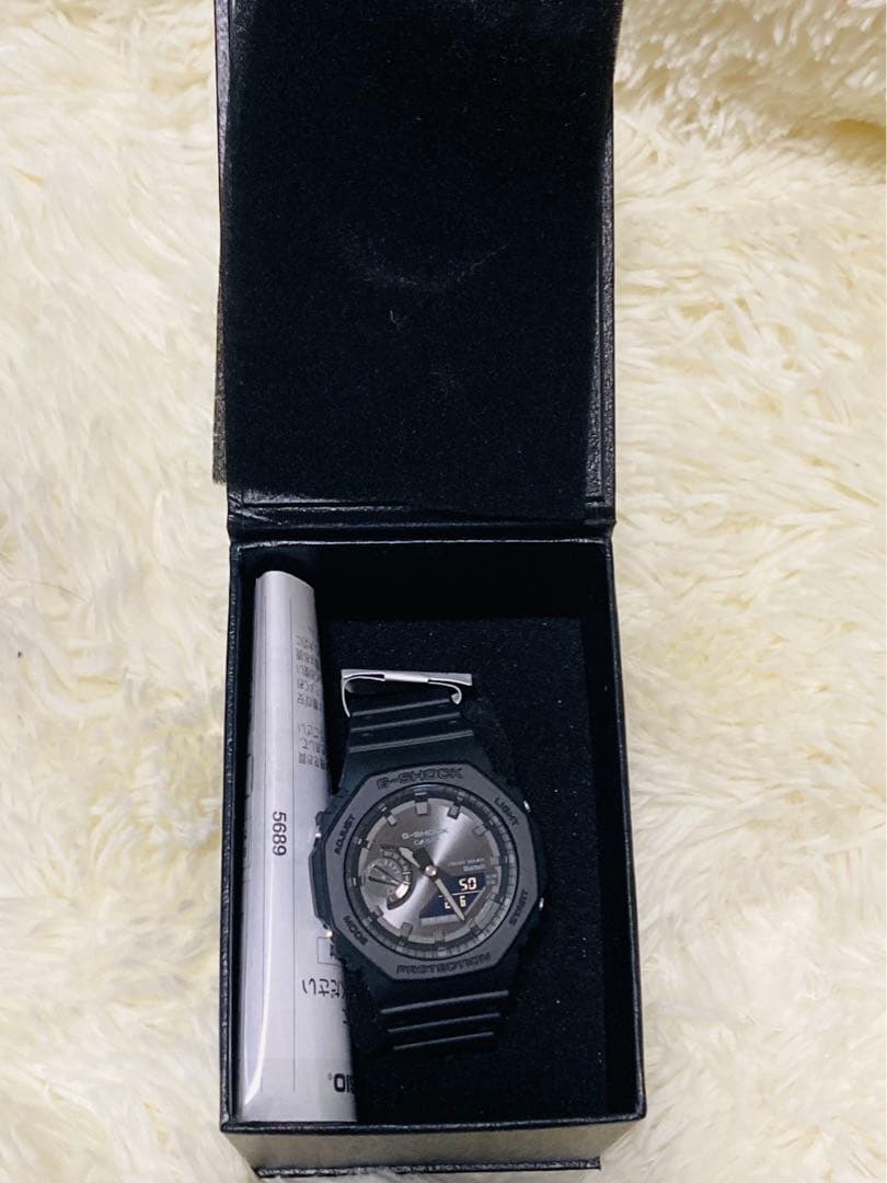G-SHOCKデジタル腕時計5689JA新品未使用品ブラック‼️カシオCASIO
