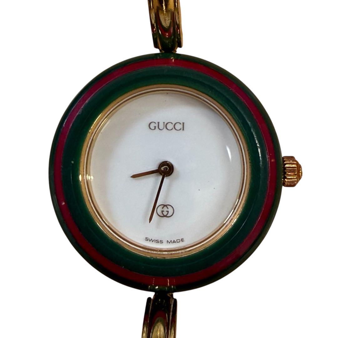 グッチ　GUCCI 時計　腕時計　チェンジベゼル　稼働未確認　箱付き
