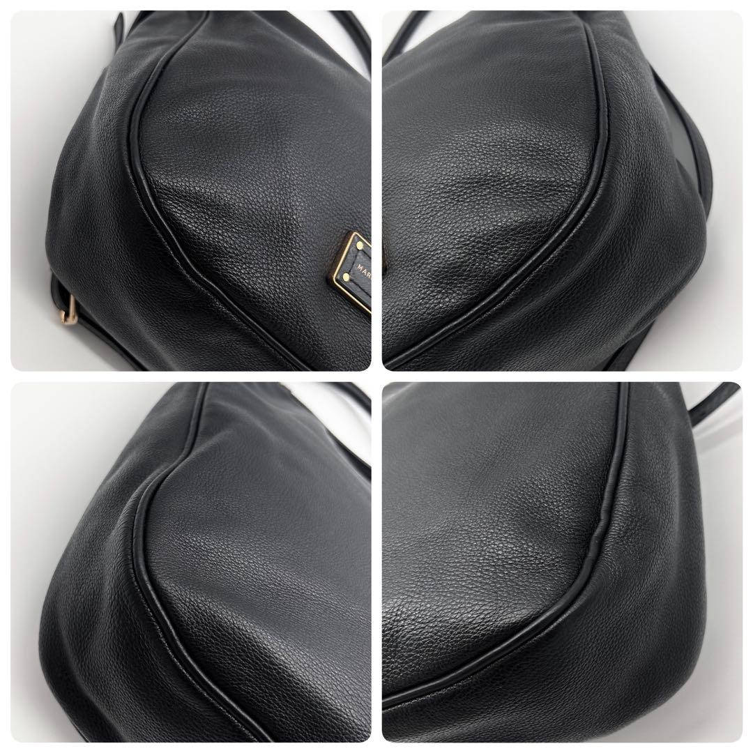 A966 極美品 マークジェイコブス レザー 2way A4対応 黒 メンズ