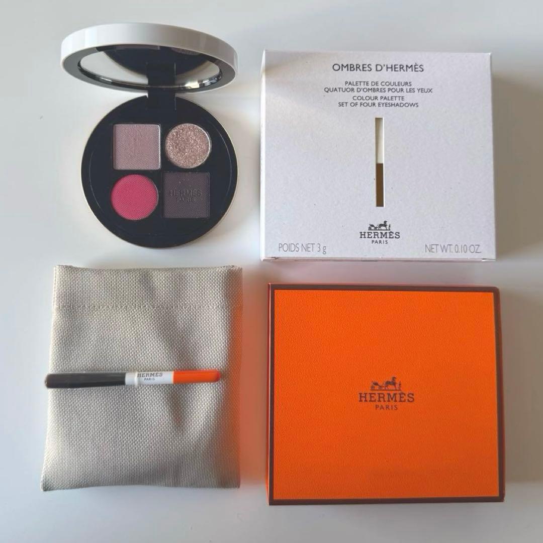 エルメス　オンブル ドゥ エルメス アイシャドウ パレット クワテュール 01