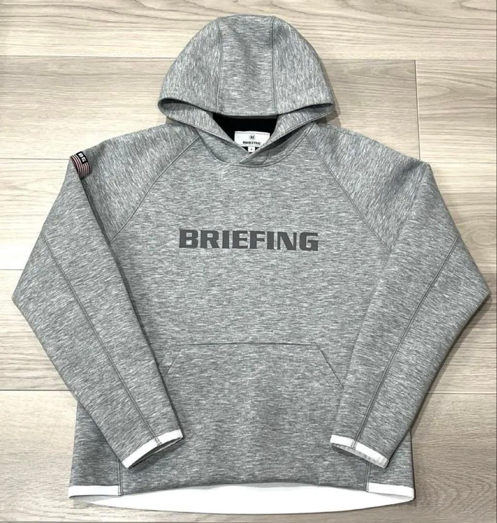 m*7様 BRIEFING GOLF LOGO HODDIE
