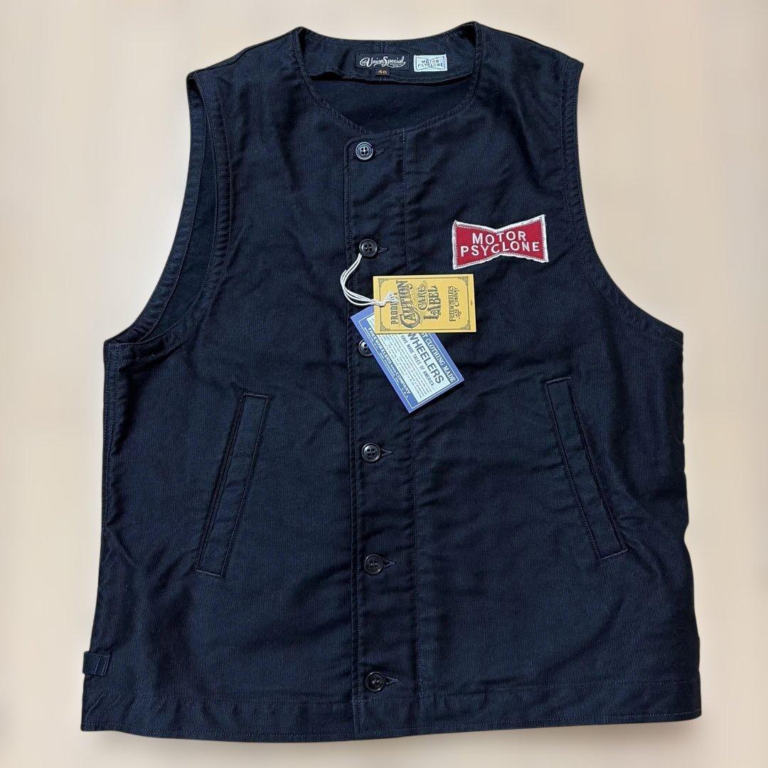 激レア FREEWHEELERSデッキワーカーベスト モーターサイクロン