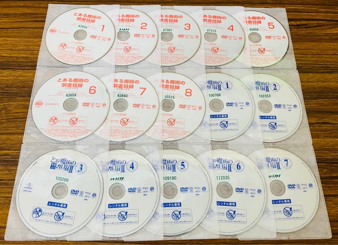 とある魔術の禁書目録 全30巻セット【レンタル落ち中古DVD】