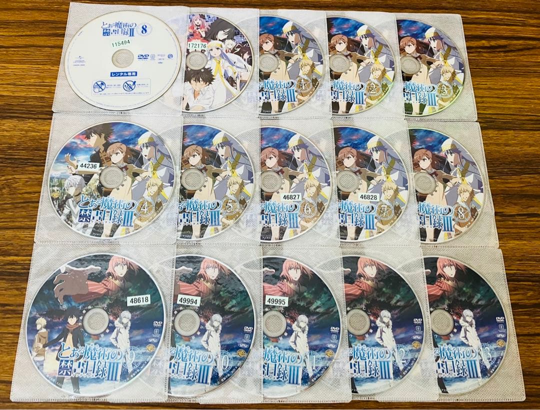 とある魔術の禁書目録 全30巻セット【レンタル落ち中古DVD】