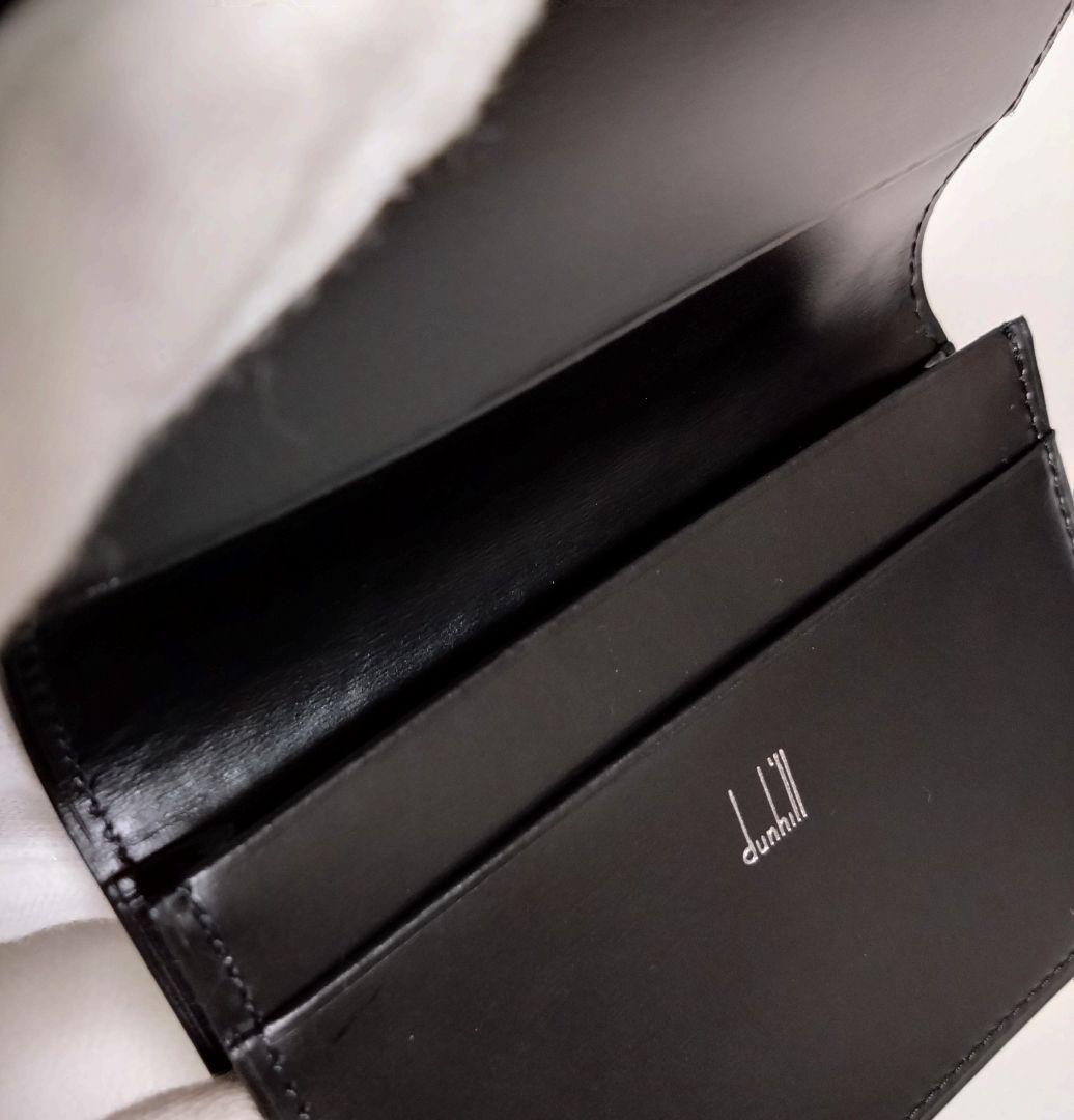 【新品未使用】ダンヒル　カードケース　黒　メンズ　名刺入れ　ビジネス
