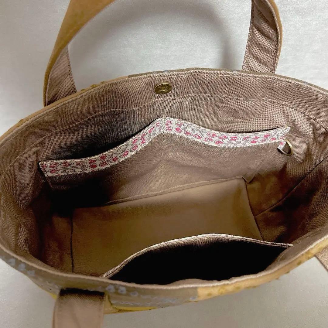 ハンドメイド　ミナペルホネン　dop tambourineピーストート⑅︎◡̈︎*