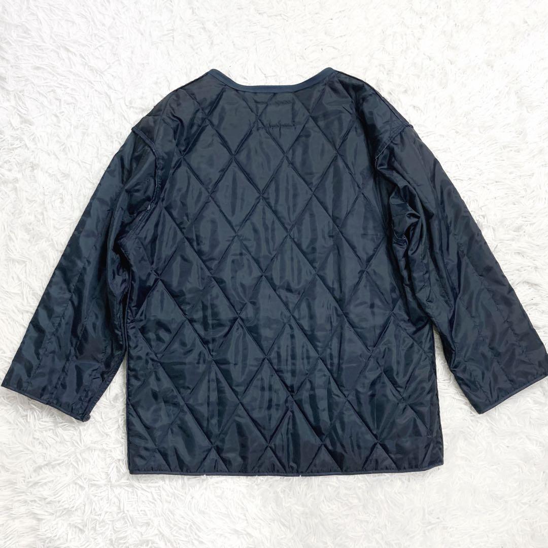 ゆうしょう バーバリー 中綿ライナー付モッズコート ノバチェック ネイビー