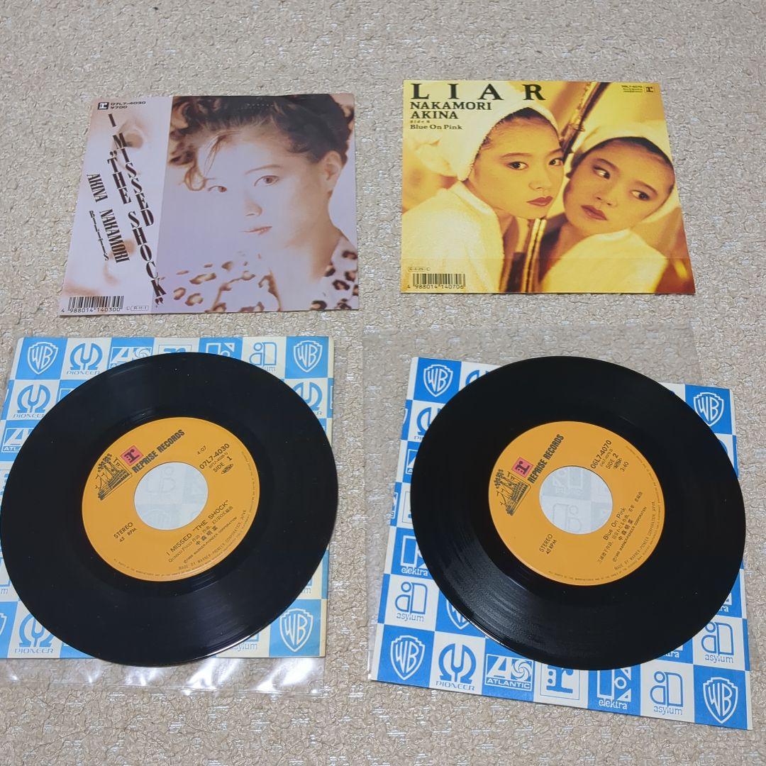 中森明菜　レコード22枚