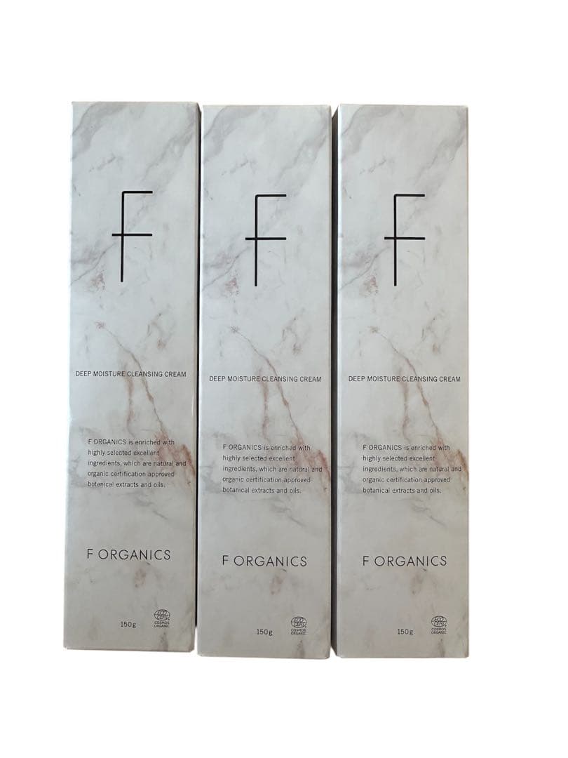 F ORGANICSディープモイスチャー クレンジングクリーム 3本セット