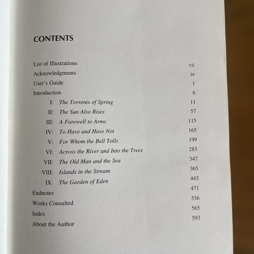 洋書 READING HEMINGWAY: The Facts in the Fict