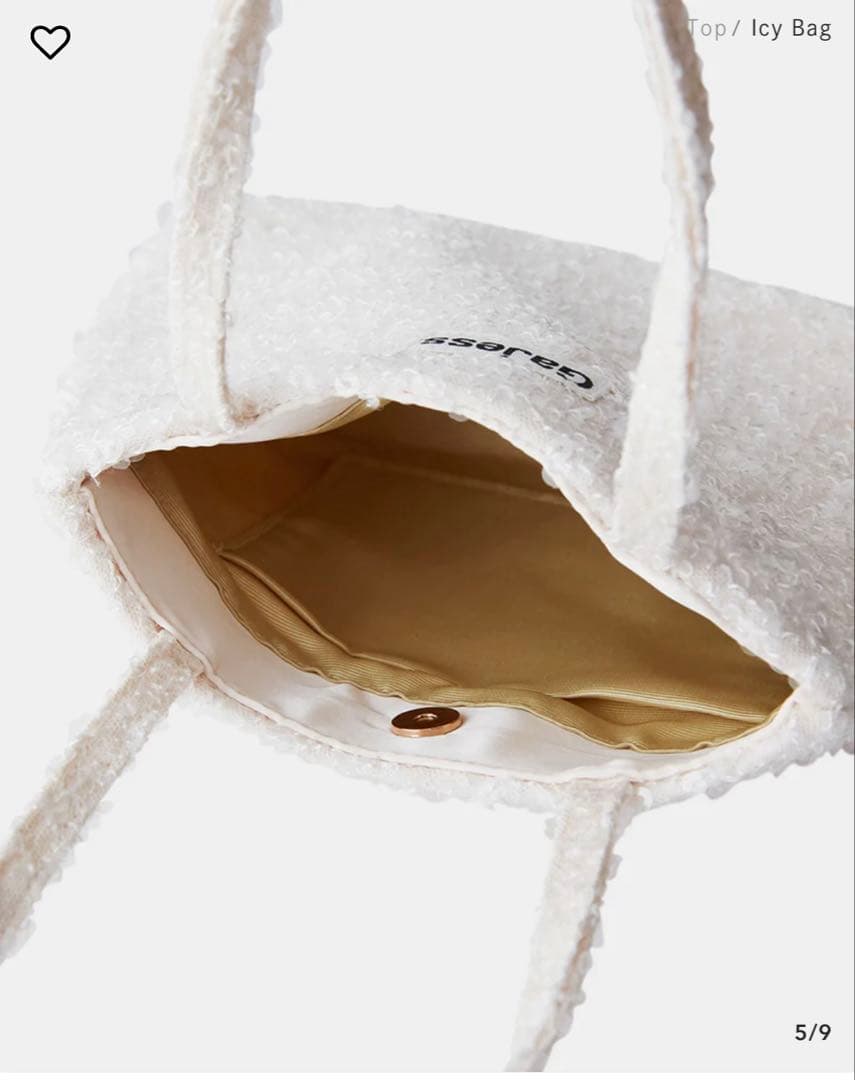 バッグ Gajess Icy Bag White