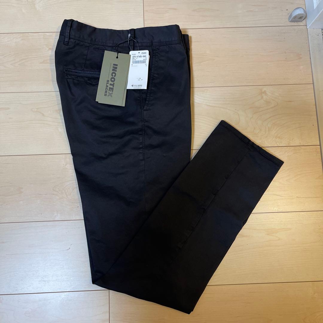 【新品未使用】INCOTEX 100型 春夏 W30 ブラック