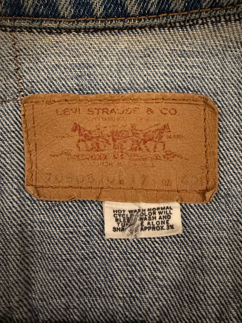 Levis 70505-0217 70s 横ケアタグ デニムジャケット 40