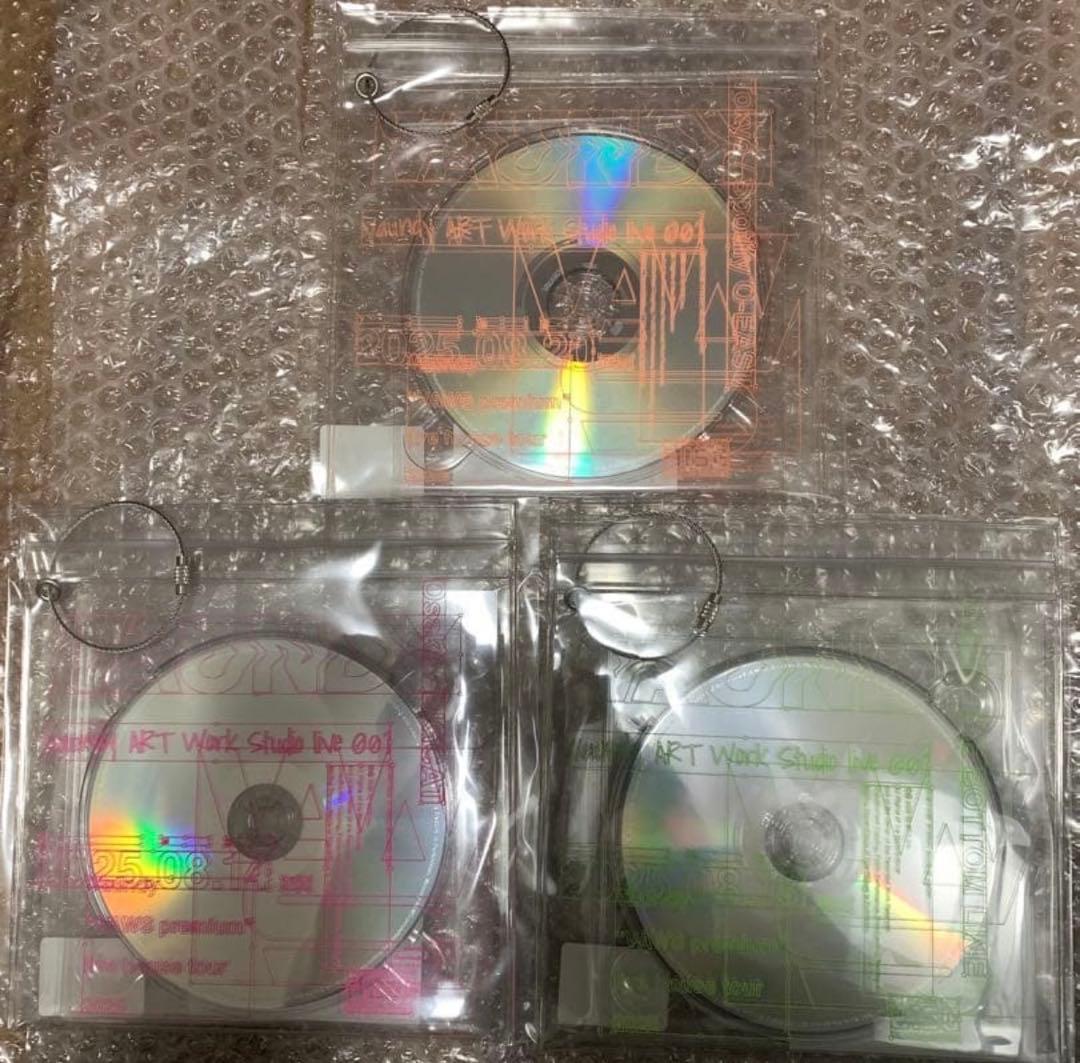 Vaundy Art Work Studio Live 001 CD 3枚セット