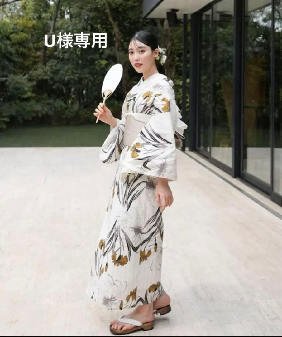 acka 浴衣・帯セット U