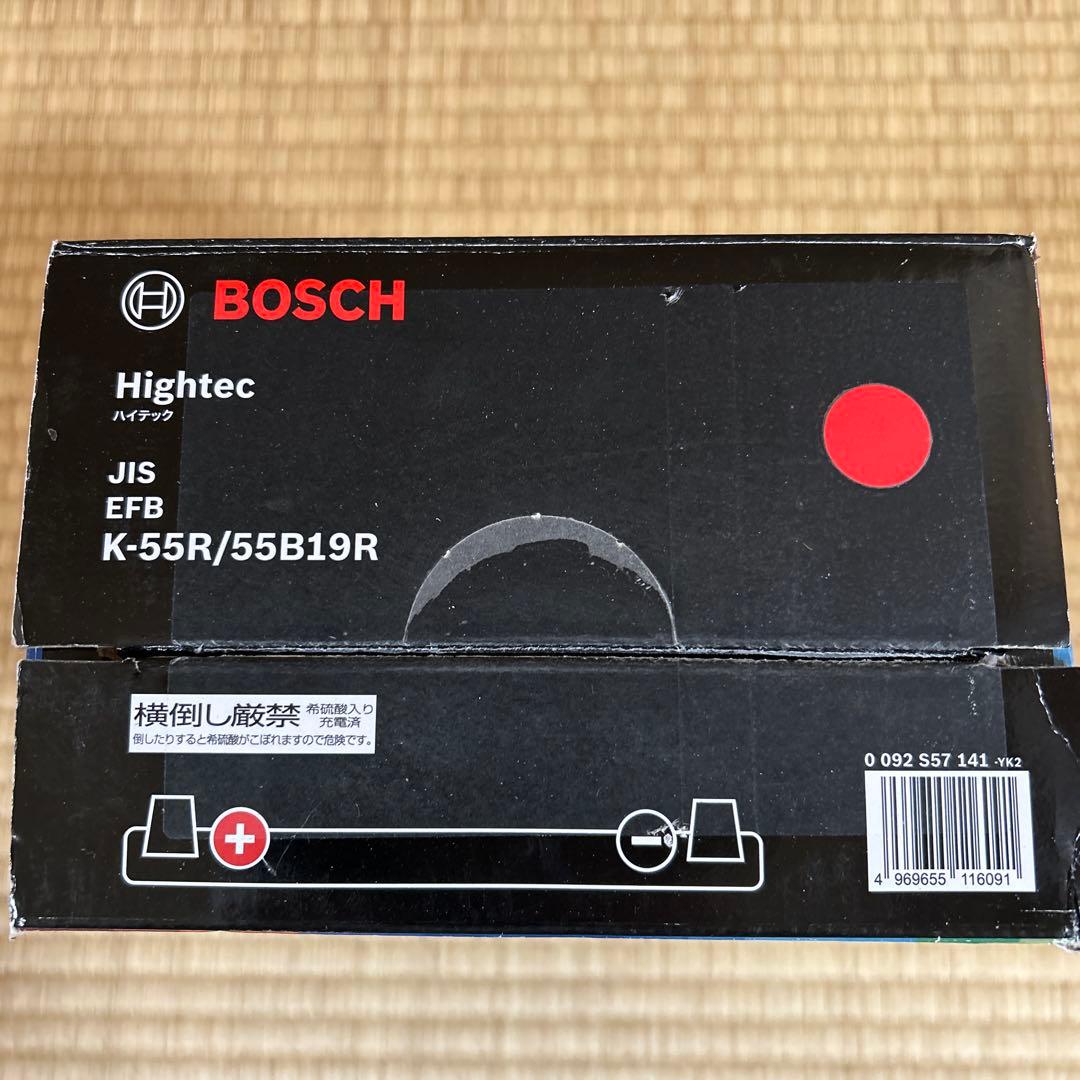 BOSCH Hightec EFBバッテリー K-55R/55B19R