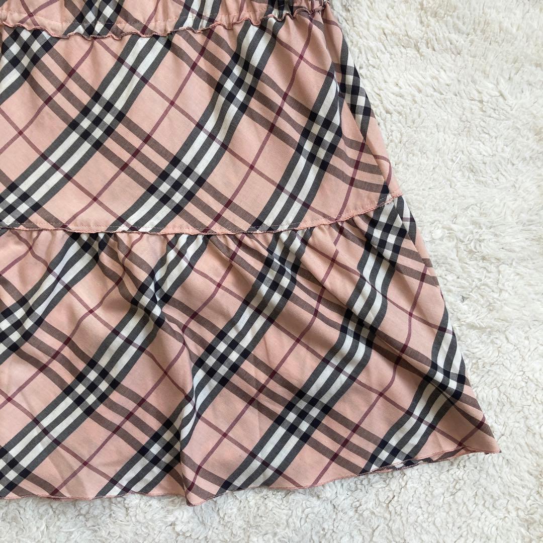希少美品✨バーバリーブルーレーベル　キャミソール　ミニスカート　セットアップ