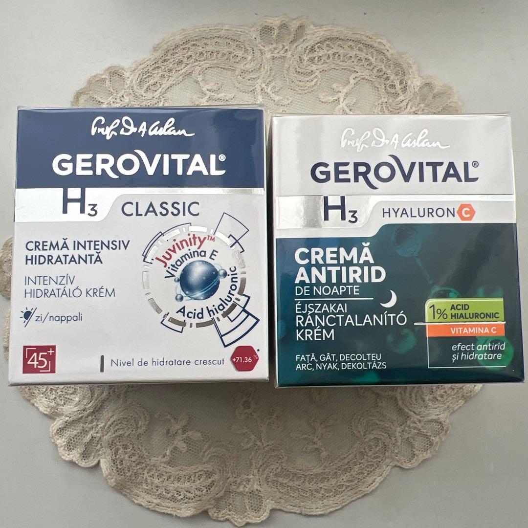 ルーマニア　GEROVITAL H3 Classic & Hyaluron C