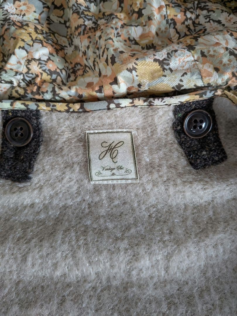 ハグオーワー 　モッズコートライナー付 リバティ CLOTH＆CROSS