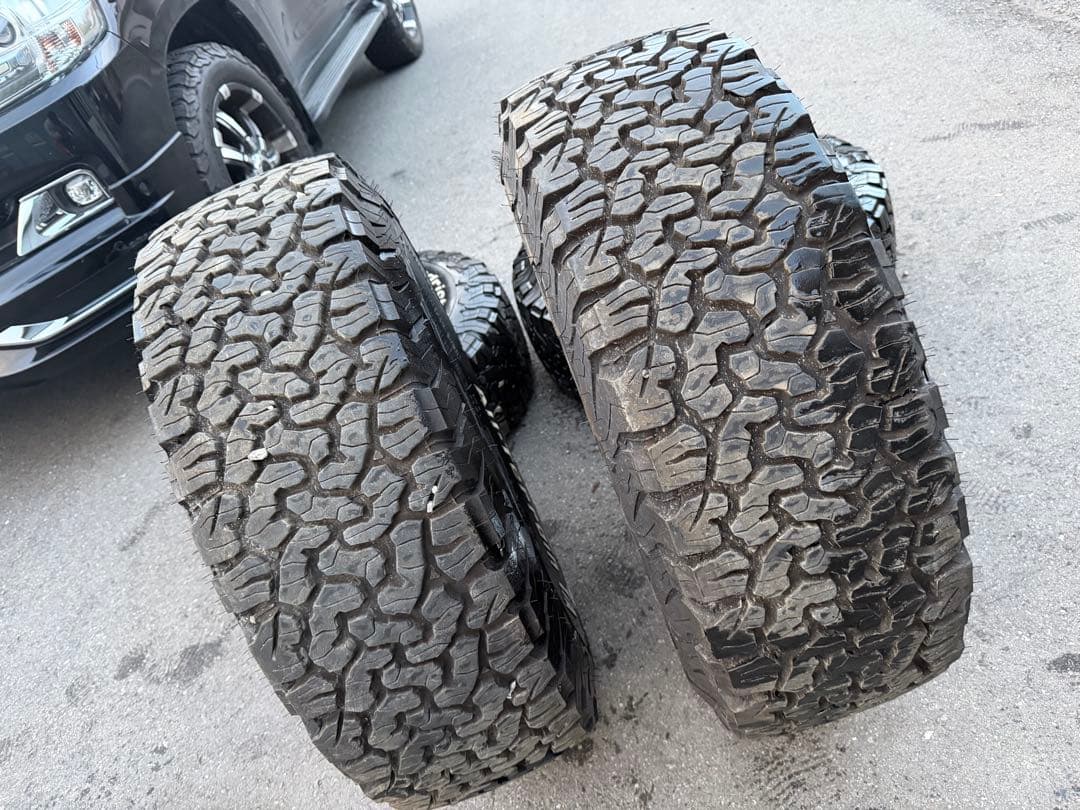 ランクル用タイヤホイール 4本セット LT265/75R16 8J 2022年