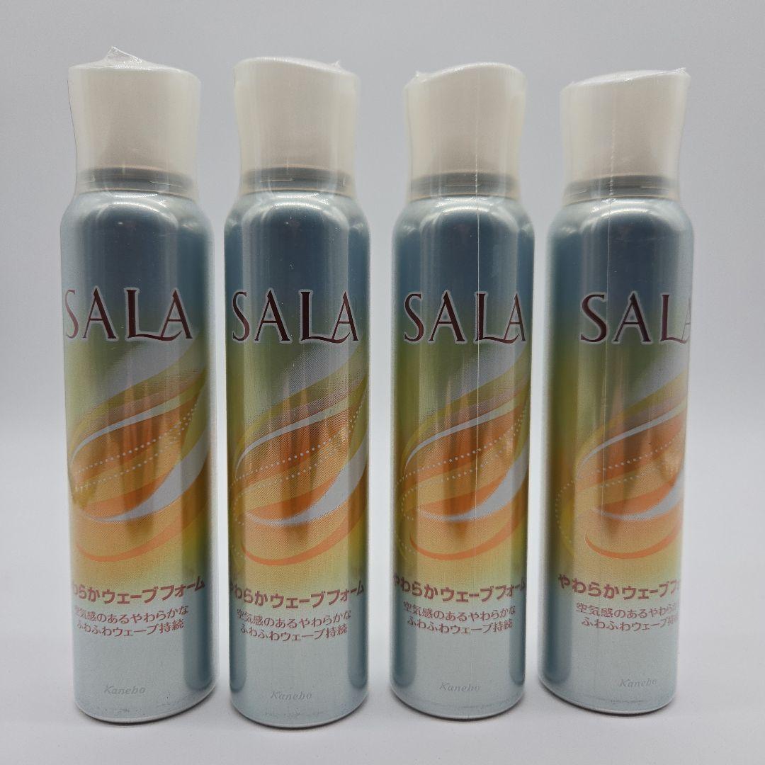 サラ　やわらかウェーブフォーム　150g　4個セット