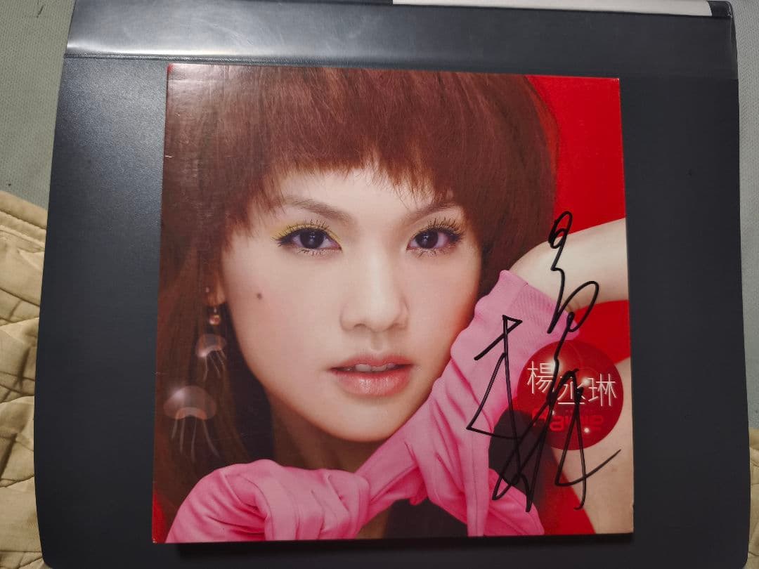 楊丞琳　サイン入りCD 他　チラシ等