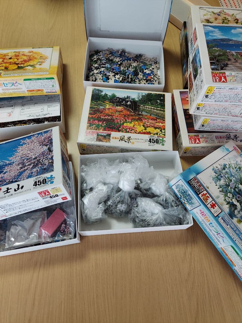 ジグソーパズル　19個セット　まとめ売り　ラッセン　パズルの達人　アート