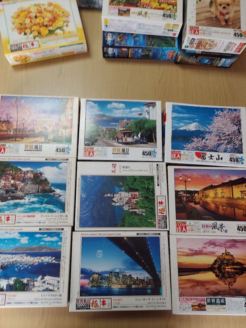 ジグソーパズル　19個セット　まとめ売り　ラッセン　パズルの達人　アート