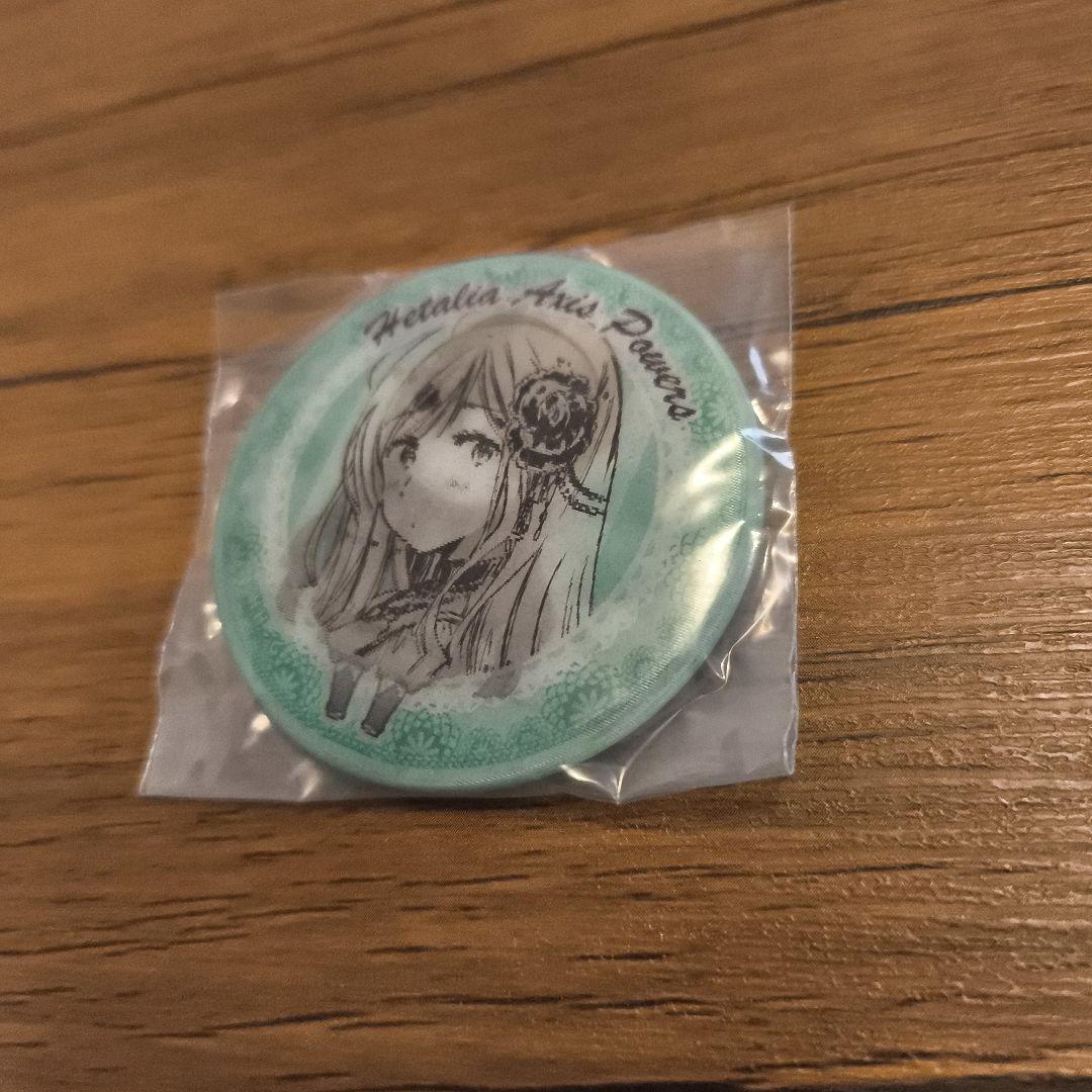 ヘタリア　チェンジング缶バッジ　ハンガリー　女の子だらけだよっ！