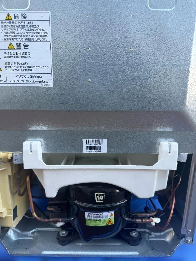 Panasonic 冷凍庫 NR-FZ120B 2020年製 容量 121L