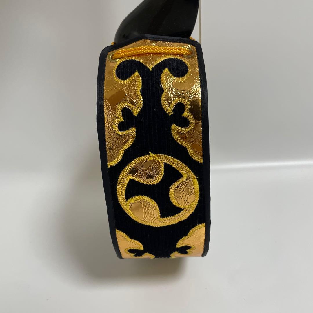 沖縄三線　三線　ハードケース付き　合皮　人工皮　蛇柄　三味線